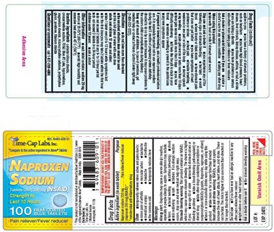 609r Tcl Naproxen Bottle Label 100s