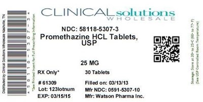 Promethazine 25mg (Prom25lab30)