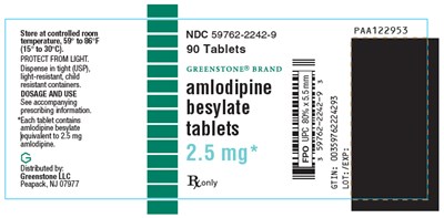 amlodipine-06.jpg PRINCIPAL DISPLAY PANEL - 5 mg Blister Pack - amlodipine 06