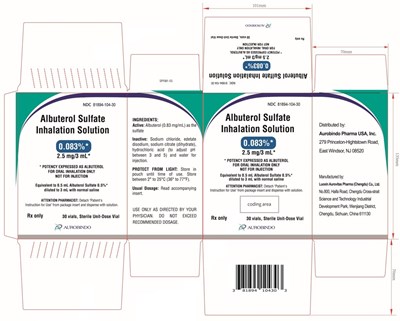 Carton Label (30 Vials) (Albuterol Fig7)