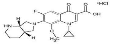 Str (Moxifloxacin Structure)