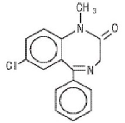 Chemical Structure (Diazepam 01)