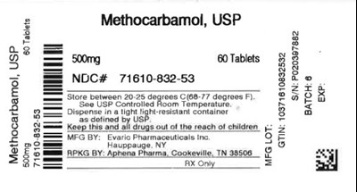 Label - 71610 0832 53