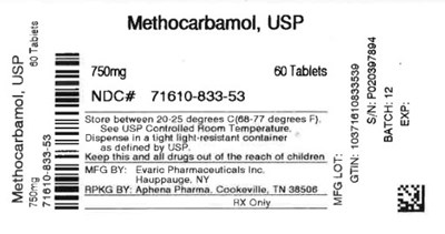 Label - 71610 0833 53