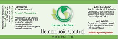 Principal Display Panel (11 ml Bottle Label)