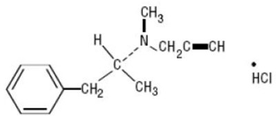 Image Description (Selegiline HCl Tab Structure)