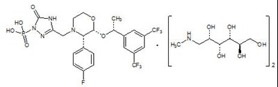 Structure (Fosaprepitant 01)
