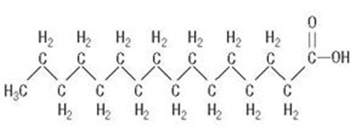 Oleic Acid structural formula - nutrilipid 12
