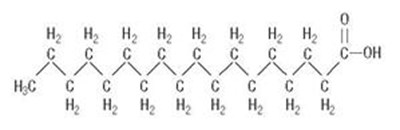 Linolenic Acid structural formula - nutrilipid 14