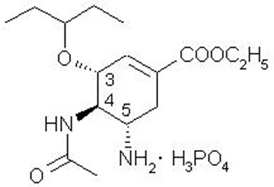 Chemical Structure - tamiflu 01