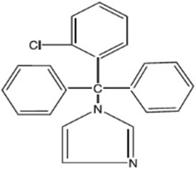 Chemical Structure (Clotrimazole 01)