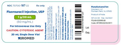 Principal Display Panel (20 mL Container Label)