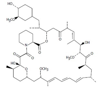 Structure (Sirolimus Oral Solution 1)