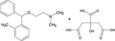 Orphenadrine Citrate Chemical Structure - orphenadrine cit tabs novel 1