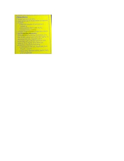 Dosage And Administration (Directions)