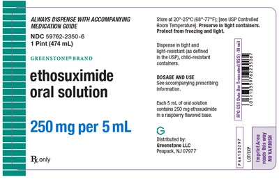 ethosuximide-03.jpg PRINCIPAL DISPLAY PANEL - 474 mL Bottle Label - ethosuximide 03