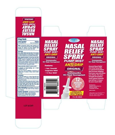Image Of Carton Label (Assurednasal)