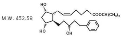 Latanoprost Chemical Structure (Latanoprost Str)