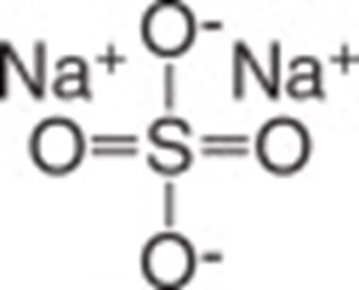 Na2so4 Chemical Structure (Peg01 0000 02)