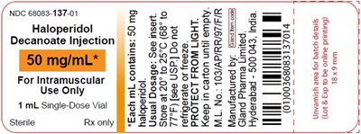 Haloperidol Spl 50 mg Vial