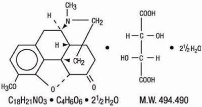 hydrocodone-bitartrate-and-acetaminophen-tablets-u-1.jpg Hydrocodone Bitartrate Chemical Structure - hydrocodone bitartrate and acetaminophen tablets u 1