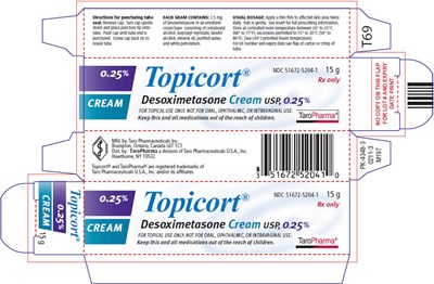 topicort-03.jpg PRINCIPAL DISPLAY PANEL - 15 g Tube Carton - topicort 03