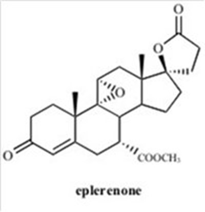 structural formula of eplerenone - image 01