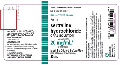 sertraline-04.jpg PRINCIPAL DISPLAY PANEL - 50 mg Tablet Bottle Label - sertraline 04