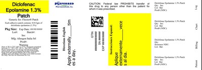 Diclofenac Epolamine 1.3% Patch (Diclofenac 06)