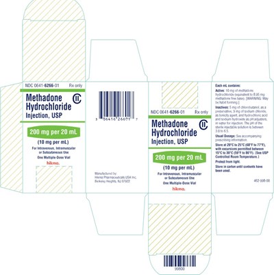 Carton (Methadone Hydrochloride Injection Usp 3)