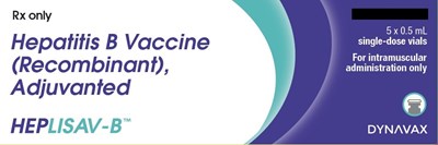 Image Of Carton Of Vials- Principal Panel (Heplisav B 01)