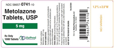 5mg 1000ct (Met 5mg 1000ct Label)
