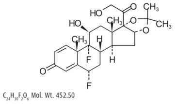 4d40fe4c-3e8b-4c62-b9fe-6481e74f863f-01.jpg Fluocinolone Acetonide (Structural formula) - 4d40fe4c 3e8b 4c62 b9fe 6481e74f863f 01