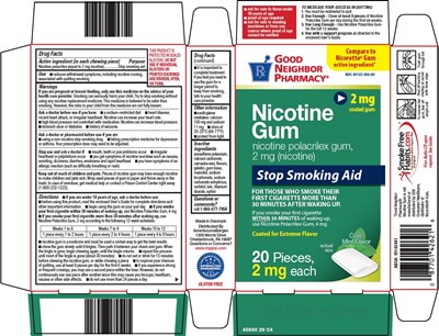 456 29 Nicotine Gum