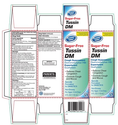 Premier Value Sugar Free Tussin Dm (2b7 45 Tussin Dm Max)