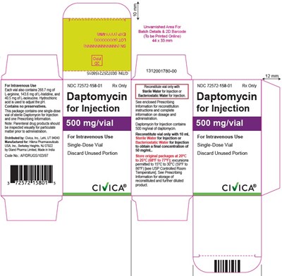 Carton (Daptomycin For Injection Rt Civica 2)