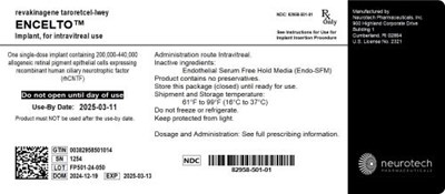Image Description (Encelto Corepack Label)