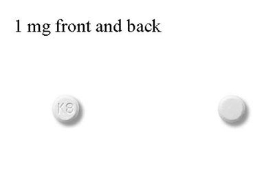 This is 1 mg picture of pills. - clonazepam tablet orally disintegrating 5