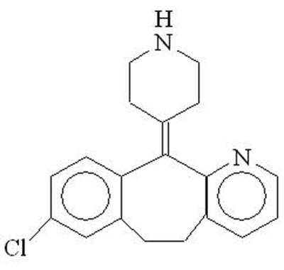 Chemical Structure - clarinex d12 01