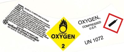 Shoulder Label (Reliance Oe Hp O2 Sl)