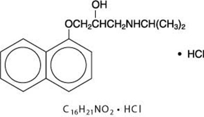 This is the formula for Propranolol Hydrochloride. - propranololhcl 1