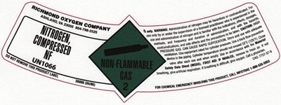 Richmond Nitrogen Label - Richmond hp n2 sl