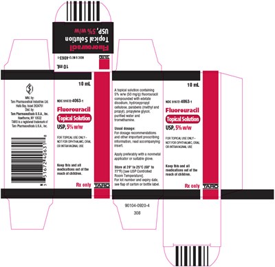 fluorouracil-03.jpg PRINCIPAL DISPLAY PANEL - 5% w/w Bottle Carton - fluorouracil 03