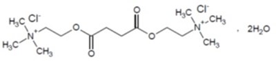 Chemical-structure (Succinylcholine Str)