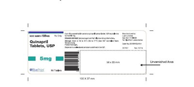 Quinapril Tablets 5mg 90 Tablets Rev 04-17 - image 03