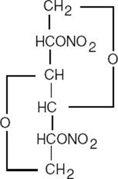 Structural Formula (Isosorbide Dinitr 01)