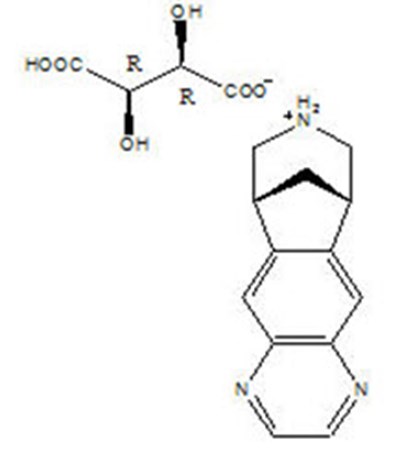 Chemical Structure - varenicline 01