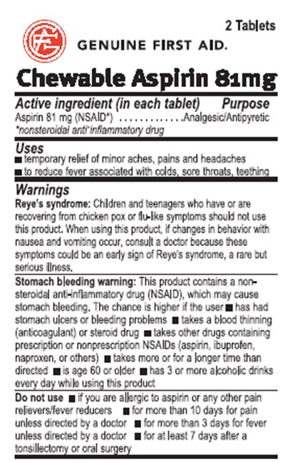 Chewableaspirin (Chewableaspirin)