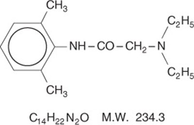 Lidocaine Structure (Figure 04)