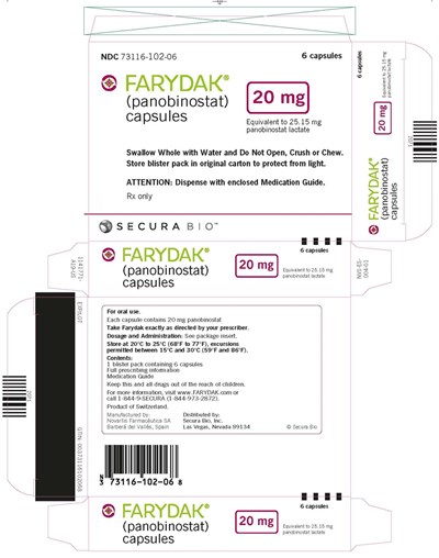 PRINCIPAL DISPLAY PANEL - 20mg Secura carton v1
